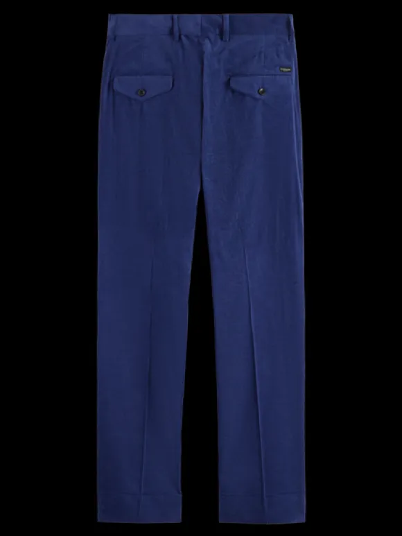 Blake Pleated Corduroy Chino