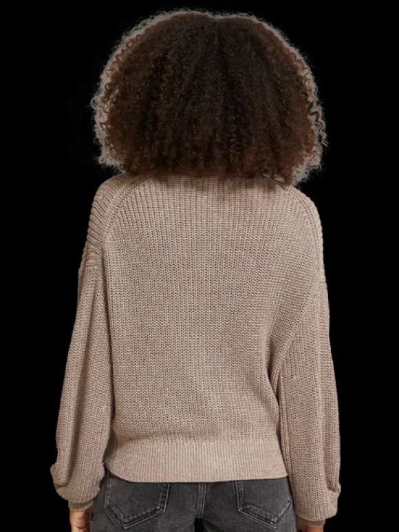 Boxy Fit Knit Cardigan