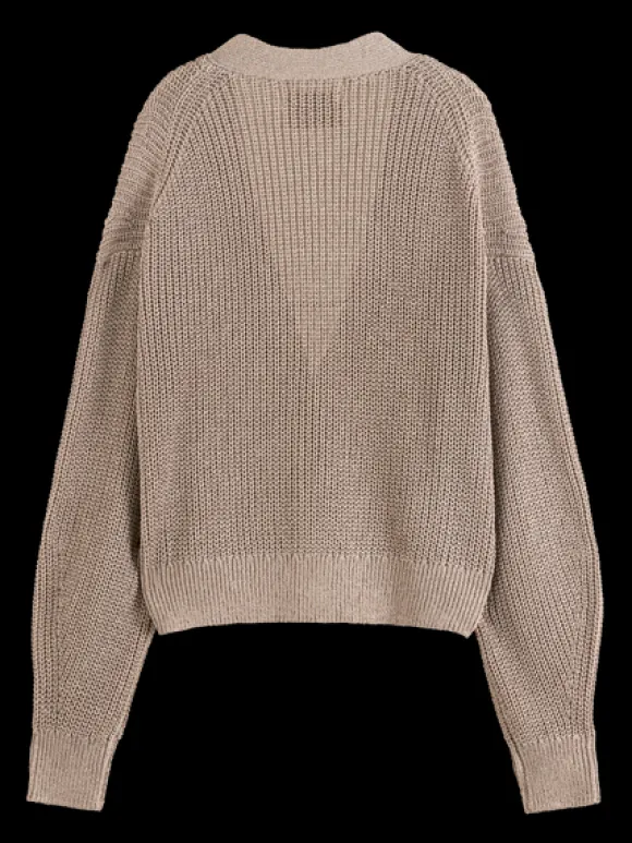Boxy Fit Knit Cardigan