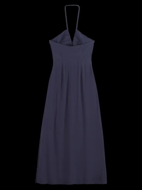 Braided Halter Neck Maxi Dress