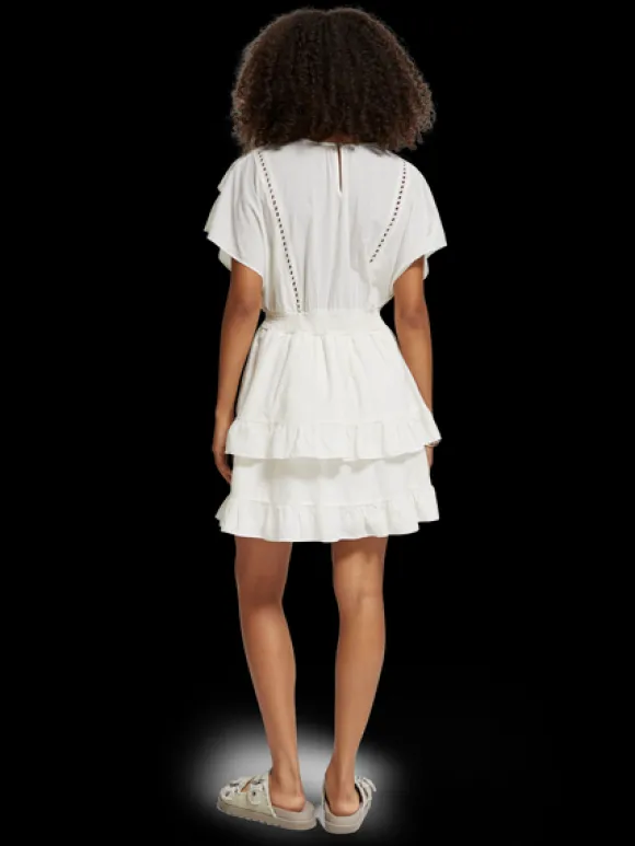 Broderie Anglaise Mini Dress