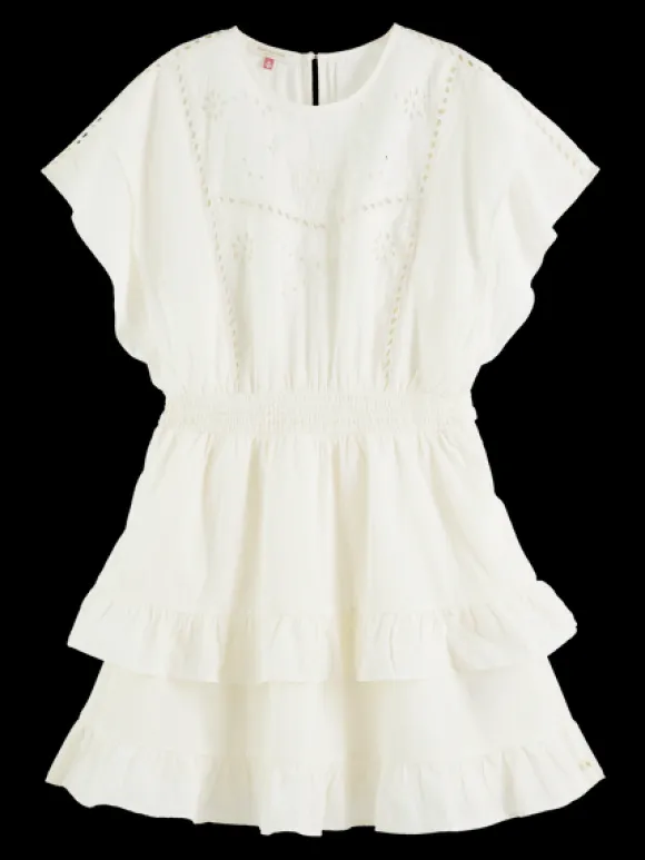 Broderie Anglaise Mini Dress