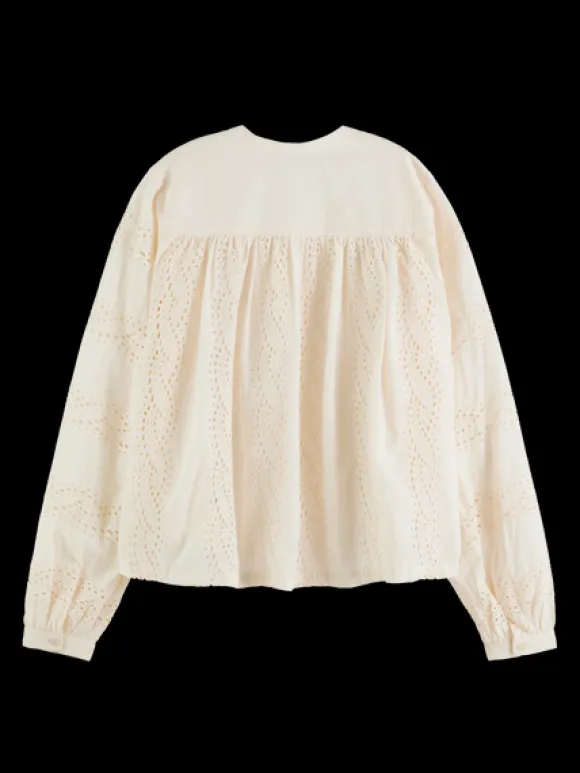 Broderie Anglaise Top