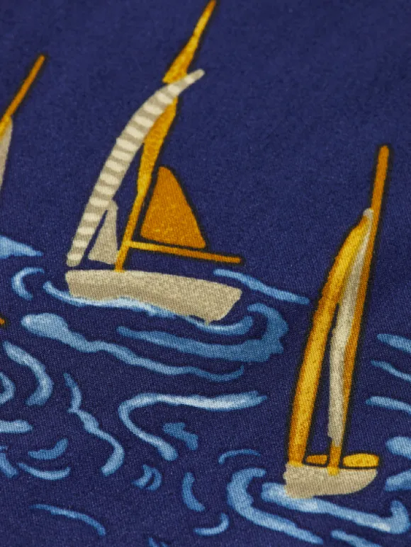 Canal Boats Printed Shirt