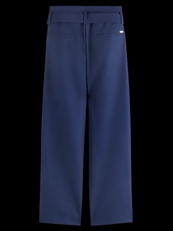 Daisy High Rise Straight Leg Paperbag Trousers