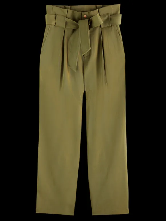 Daisy High-Rise Paper Bag Pant