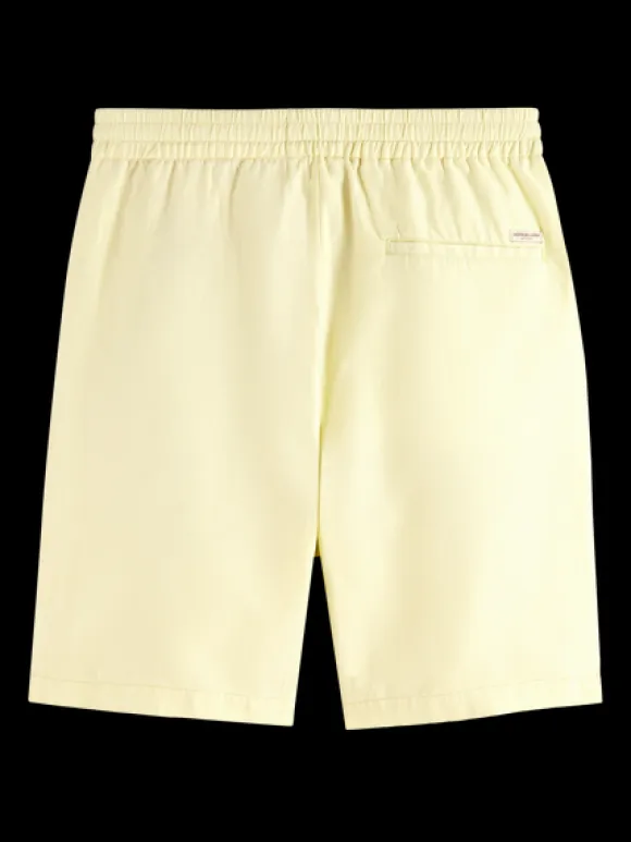 Fave Cotton-Linen Twill Bermuda