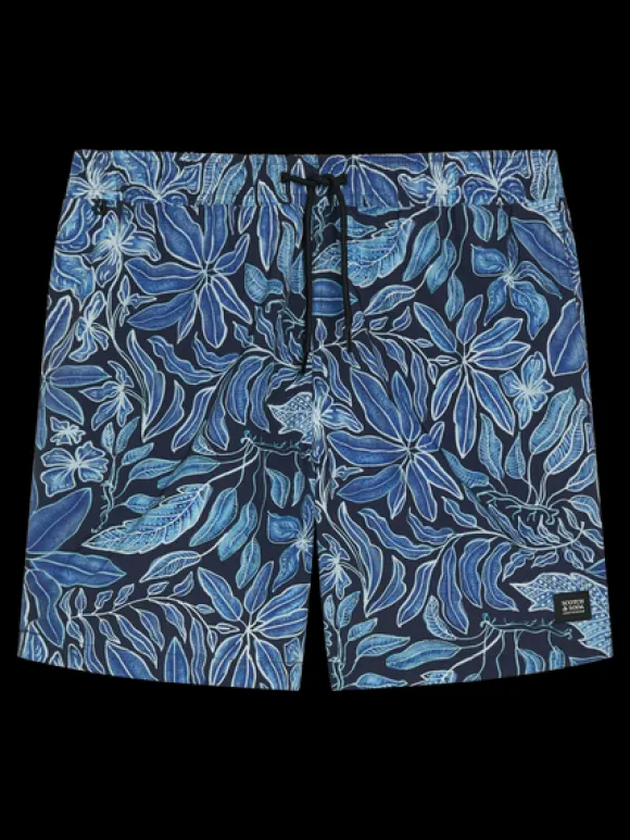 Floral Printed Swim Shorts
