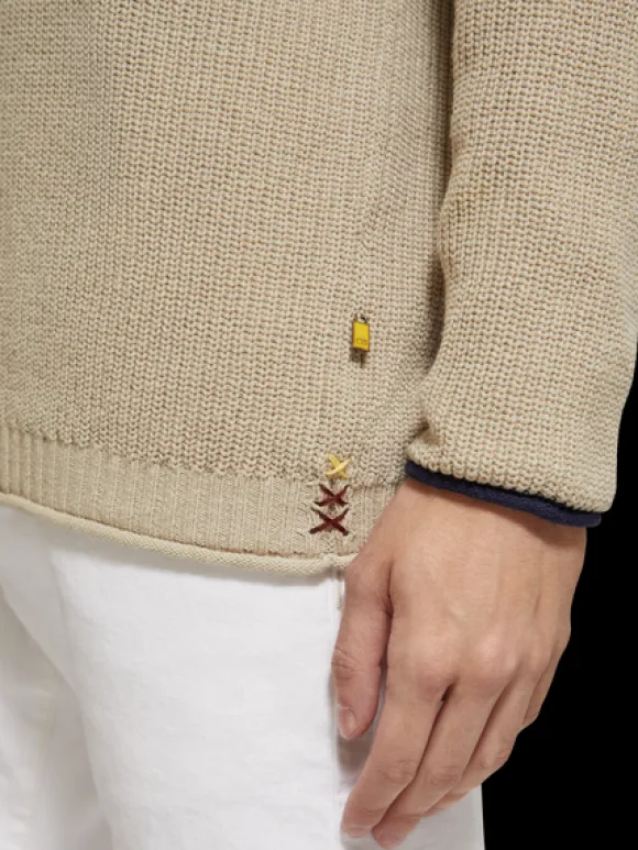 Long Sleeve Knit Polo