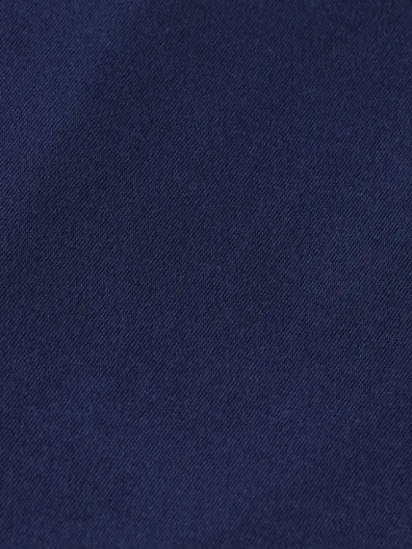 Melange Contrast Collar Polo