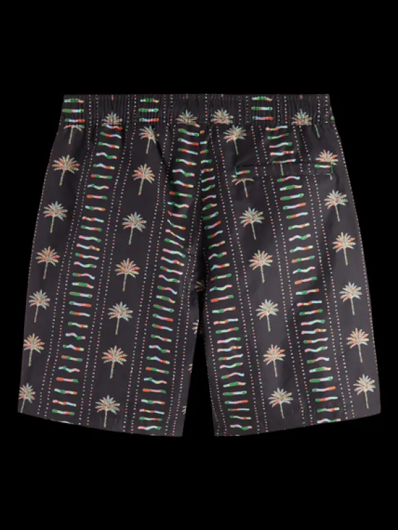 Mid Length Swim Short All Over Print