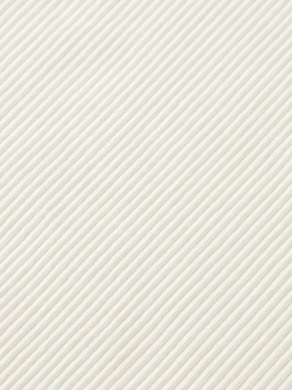Mock Neck Ribbed Slim-Fit Top