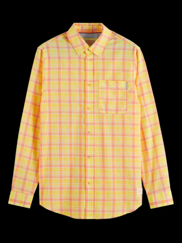 Neon Check Shirt