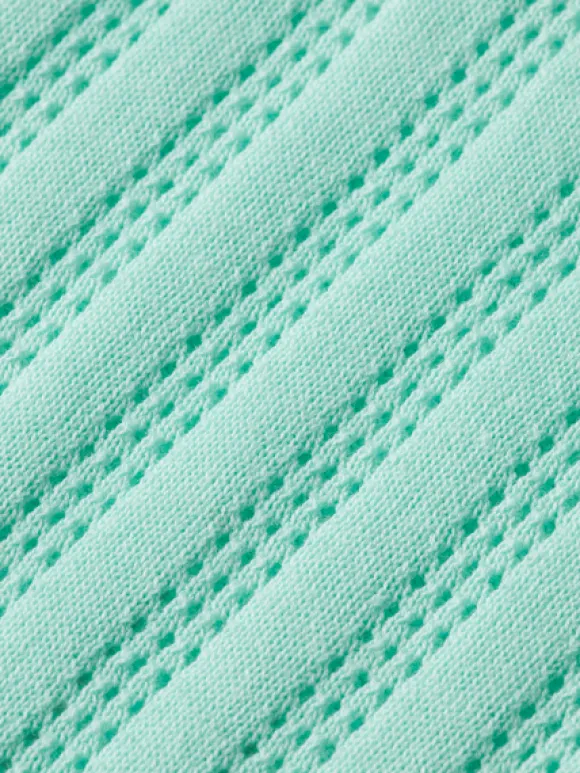 Openwork Polo