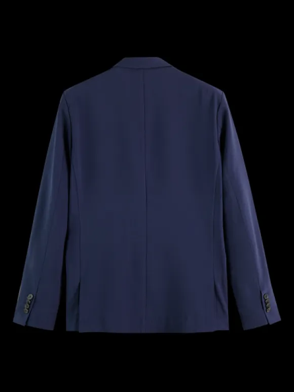 Pinstriped Fine Wool-Blend Seersucker Blazer