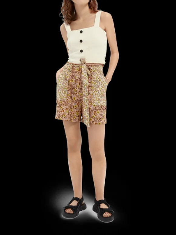 Printed Organic Cotton Shorts