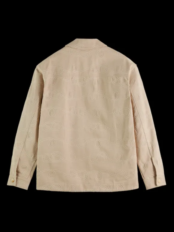 Robe Jacquard Twill Overshirt