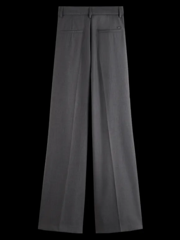 Rose Pleated High-Rise Pant