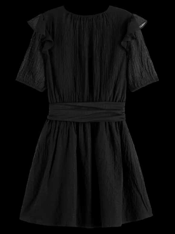 Ruffled Mini Dress