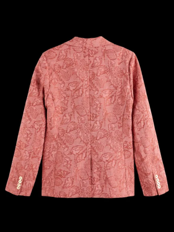 Shell Jacquard Blazer