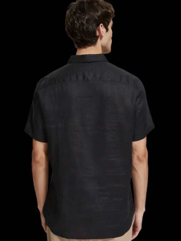 Short Sleeve Linen Shirt