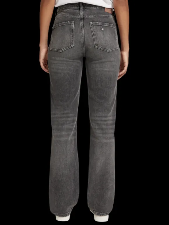 Sky Plus High Rise Straight Jeans | True North Light