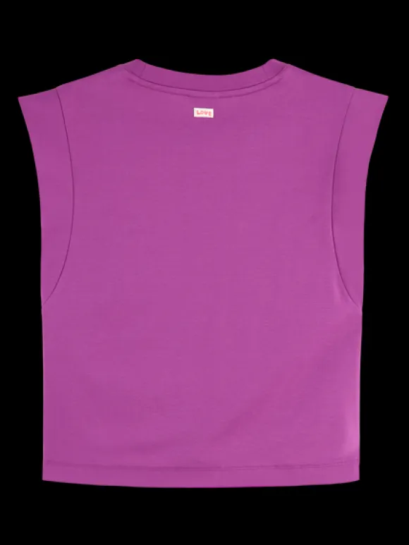 Sleeveless Knotted Top