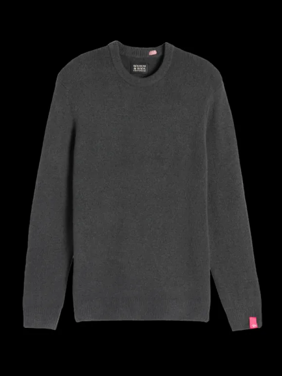 Soft-Knit Melange Pullover