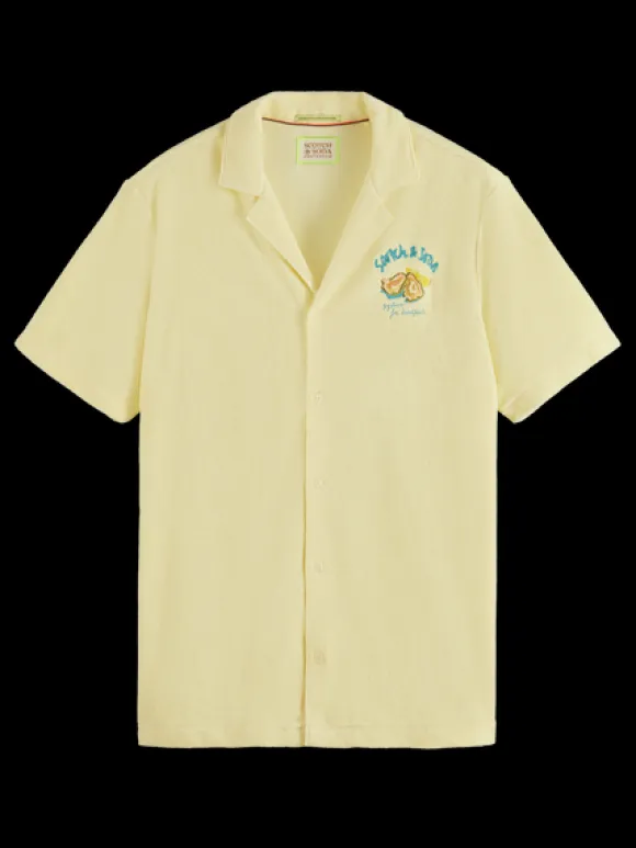 Solid Towelling Shirt