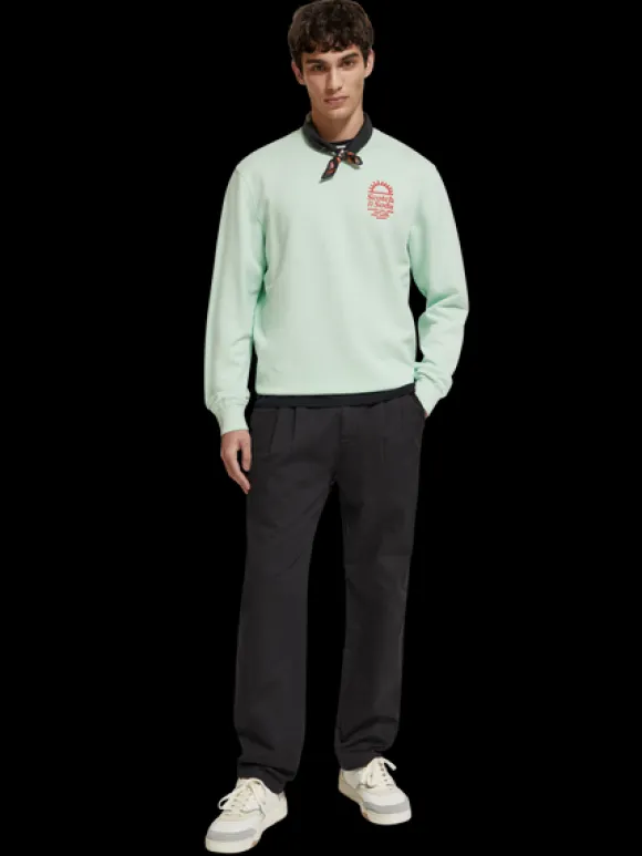 Straight Fit Pleated Chino