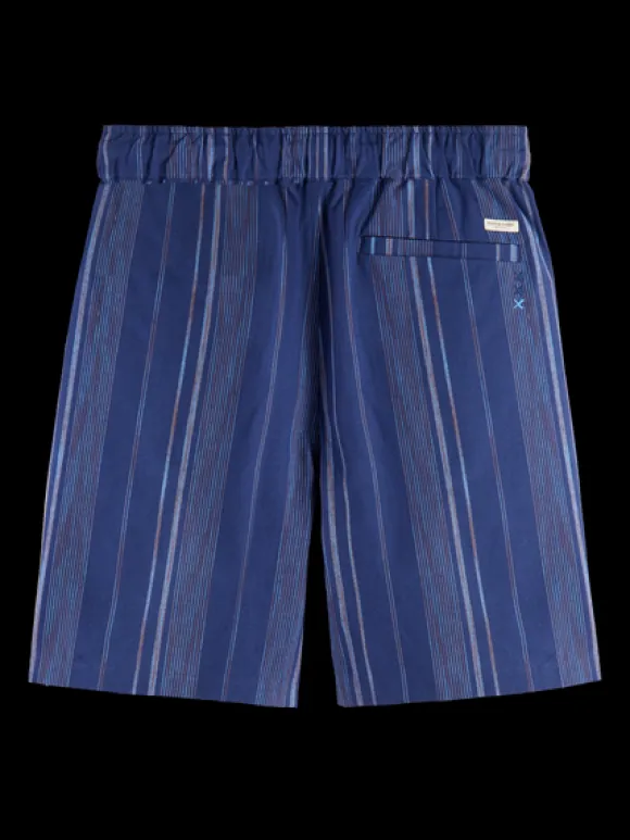 Striped Bermuda Shorts