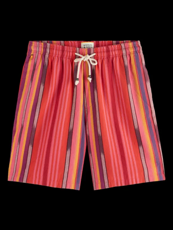 Striped Oxford Bermuda Short