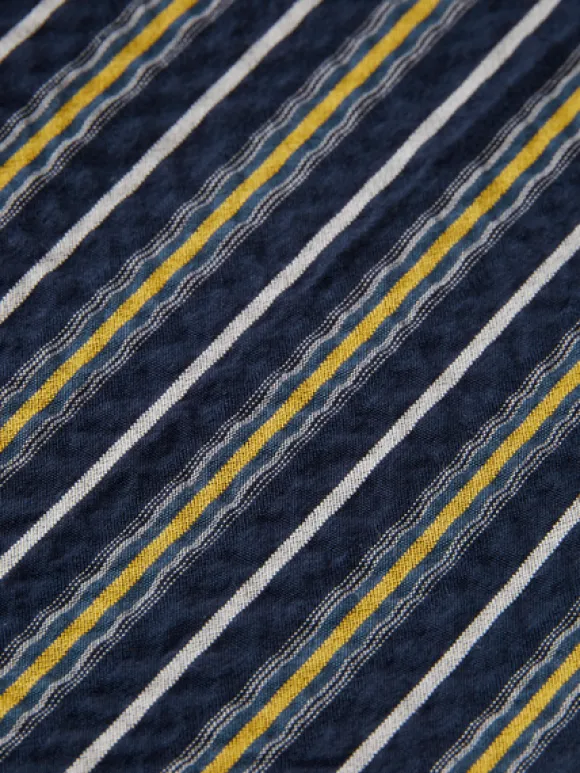 Tapered Striped Seersucker Chino