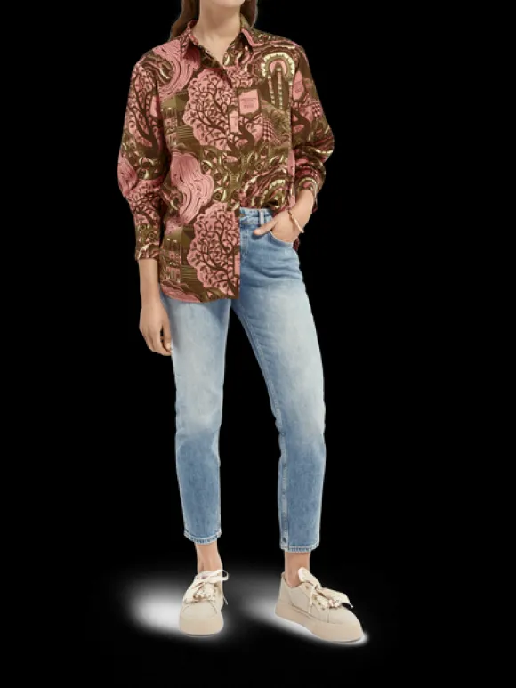 The Keeper Mid Rise Slim Fit Jeans | Turquoise