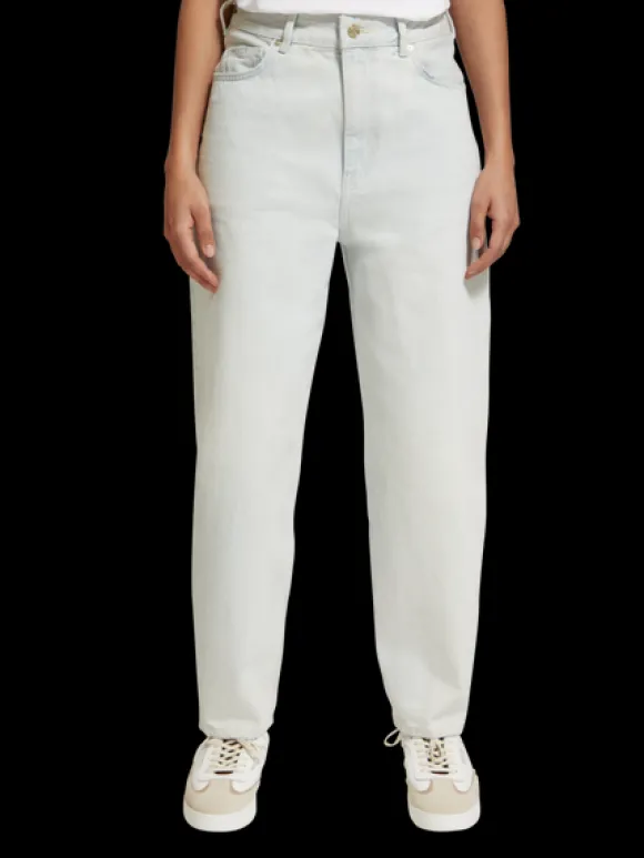 Tide High Rise Balloon Fit Jeans | Royal Blue