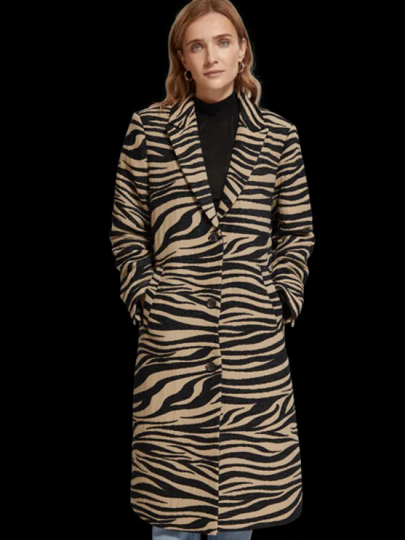 Tiger Jacquard Coat
