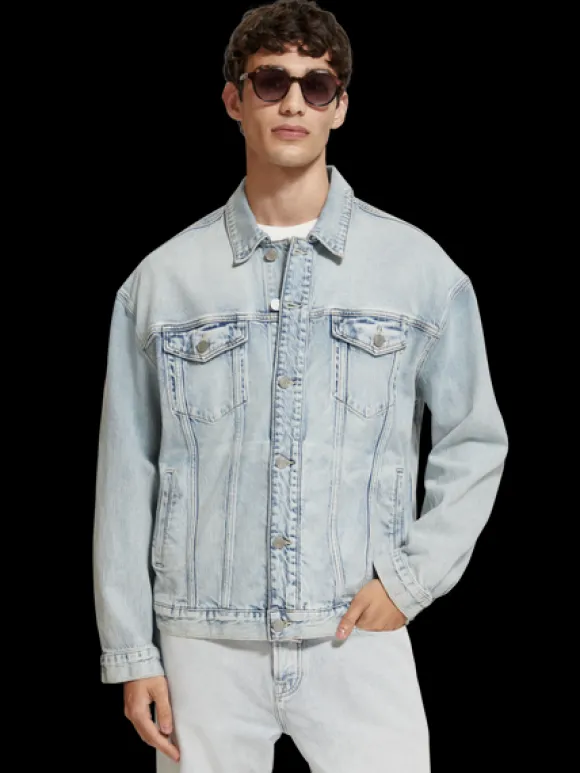 Trucker Jacket With Artwork