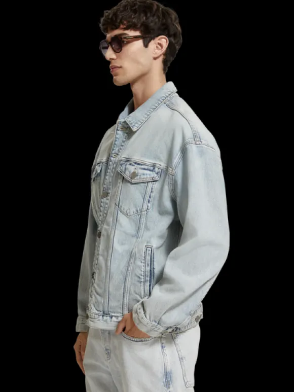 Trucker Jacket With Artwork