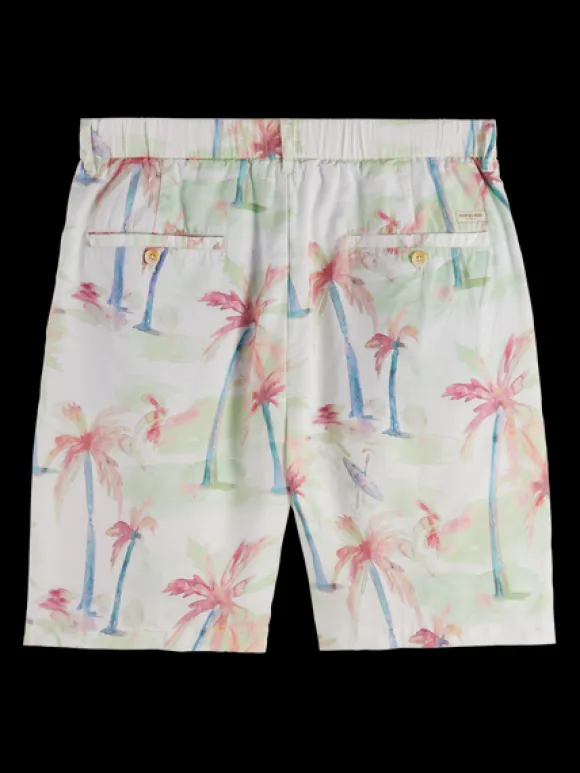 Twilt - Printed Pleated Bermuda Shorts