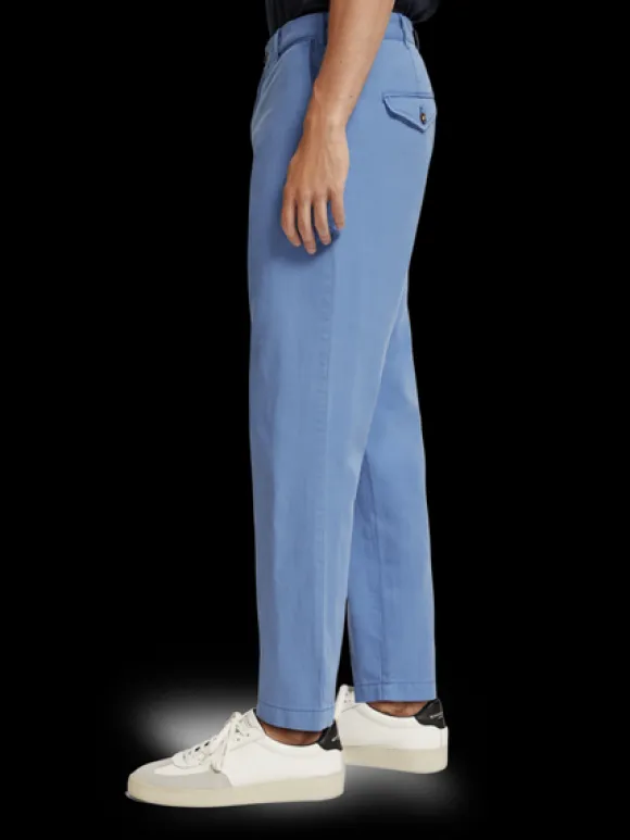 Twilt Pleated Linen Blend Chino