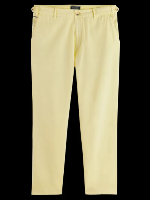 Twilt Pleated Linen Blend Chino