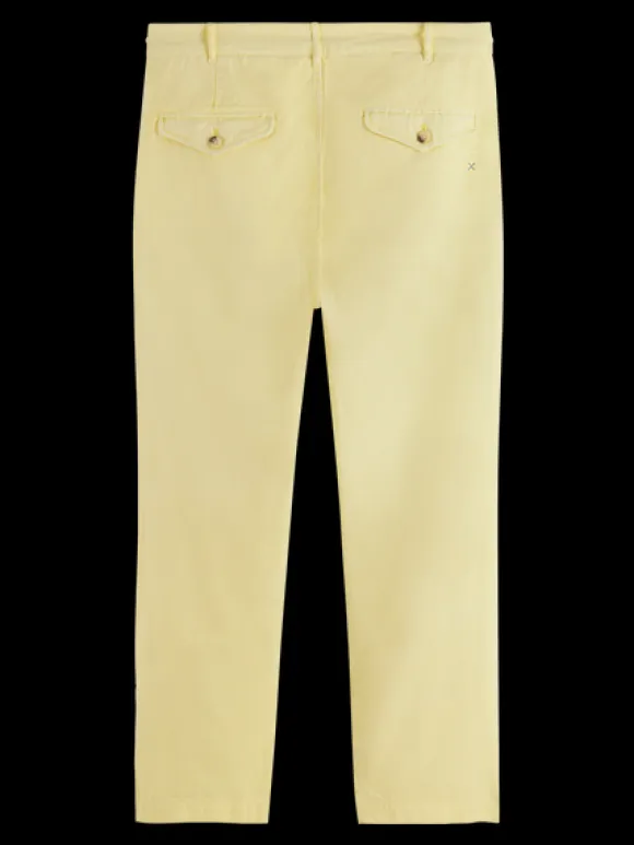 Twilt Pleated Linen Blend Chino