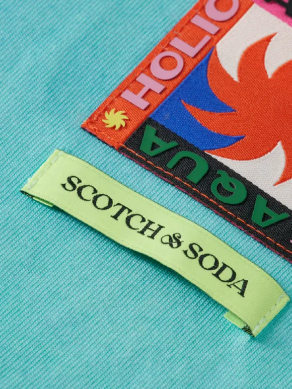 Two Colour Sprayed T-Shirt