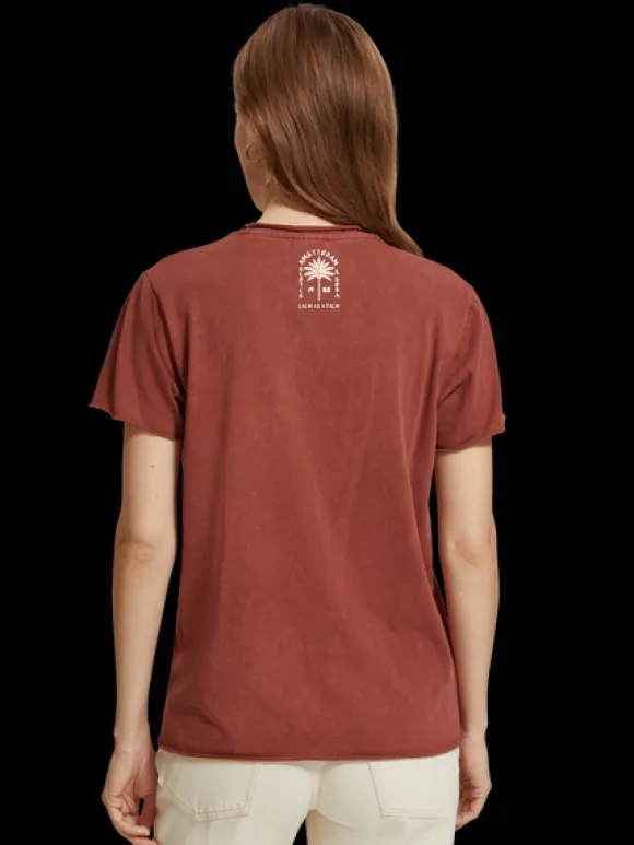 Washed Embroidered T-Shirt